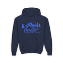 Retro Boulder, Colorado Youth Hoodie - Mountain Boulder, Colorado Kids Sweatshirt, Cute Boulder, Colorado Children's Pullover-4