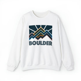 Boulder, Colorado Sweatshirt - Unisex Crewneck Boulder Sweatshirt