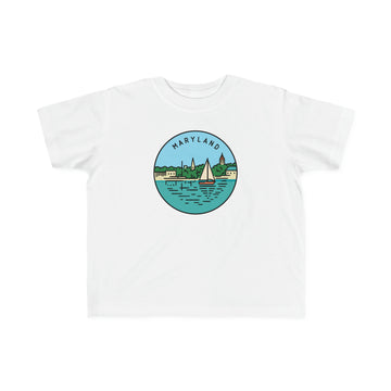 Maryland Toddler T-Shirt - Unisex Toddler Maryland Shirt