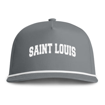 Buy granite St Louis, Missouri Embroidered Rope Hat - Vintage Sunwashed Rope Cap, Comfort Colors