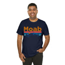 Moab, Utah Shirt - Mountain Sunset Unisex Moab T-Shirt-25