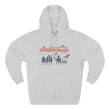 Premium Pennsylvania Après-ski Hoodie - Unisex Sweatshirt - 0