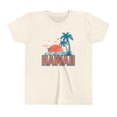 Hawaii Youth Shirt - Retro Palm Tree Hawaii Kid's T-Shirt-1