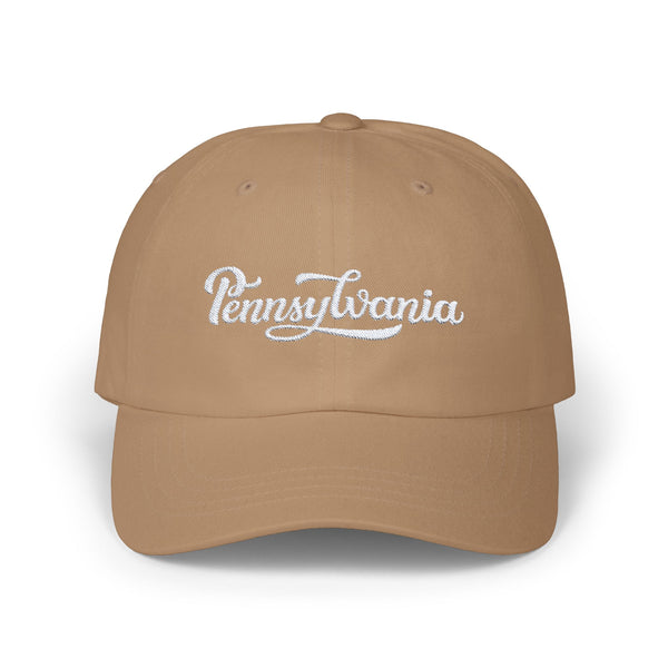 Pennsylvania Dad Hat - Embroidered Pennsylvania Classic Dad Cap