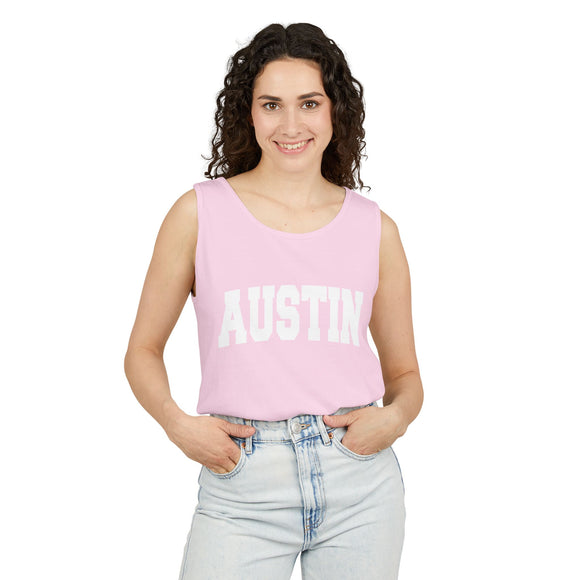 Austin, Texas Tank Top Unisex | Comfort Colors - 100% Cotton