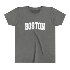 Boston, Massachusetts Youth Graphic Tee - Kids Boston T Shirt