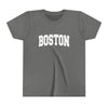 Boston, Massachusetts Youth Graphic Tee - Kids Boston T Shirt