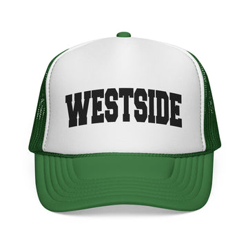 Buy green Westside Retro Collegiate Style Trucker Hat