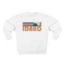 Premium Idaho Retro Mountain Graphic Sweatshirt-3