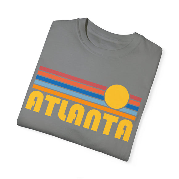 Atlanta, Georgia Graphic Tee, Comfort Colors Retro Unisex Atlanta T shirt