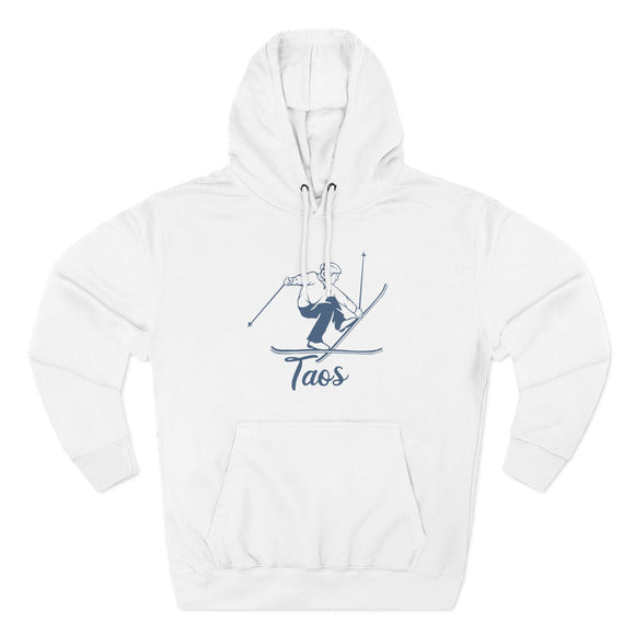 Premium Taos, New Mexico Vintage Snow Ski Hoodie
