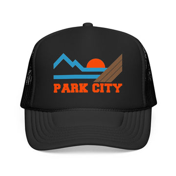 Kids Park City, Utah Trucker Hat Mountain - Youth Snapback