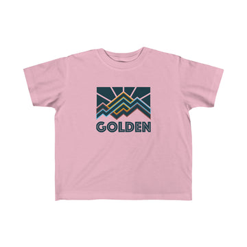 Buy pink Golden, Colorado Toddler T-Shirt - Toddler Golden Shirt