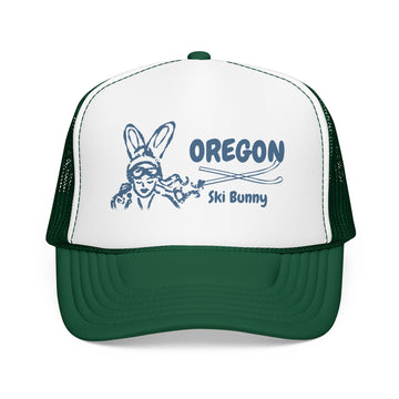 Buy kelly-white-kelly Oregon Ski Bunny Trucker Hat