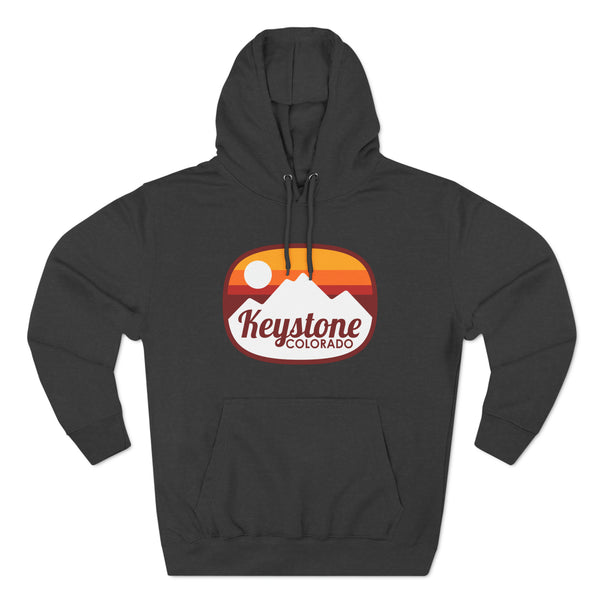 Premium Keystone, Colorado Hoodie - Retro Unisex Keystone Sweatshirt