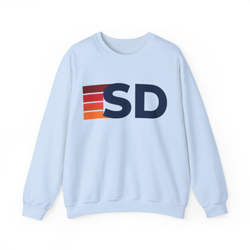 Buy light-blue South Dakota Retro Sweatshirt | Retro Stripes South Dakota
