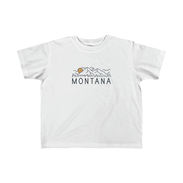 Buy white Montana Toddler T-Shirt - Unisex Toddler Montana Shirt
