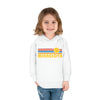 Minnesota Toddler Hoodie - Retro Sunrise Unisex Minnesota Toddler Sweatshirt