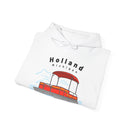 Holland, Michigan Hoodie - Unisex Ski Lift Holland-8