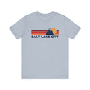 Retro Salt Lake City, Utah T-shirt, Mountain Tee, Vintage Salt Lake City Unisex Jersey Shirt, Outdoor Hiking Apparel-6