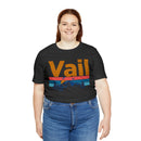 Vail, Colorado Shirt - Mountain Sunset Unisex Vail T-Shirt-49