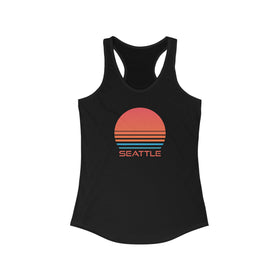 Seattle, Washington Women's Racerback Tank Top