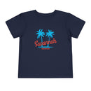 Savannah, Georgia Toddler T-Shirt - Retro Palm Tree Toddler Savannah Shirt-1