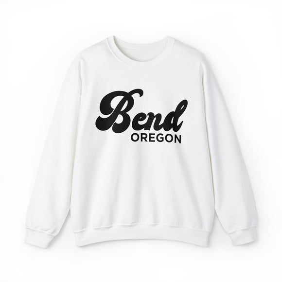 Bend, Oregon Sweatshirt - Unisex Retro Crewneck Bend Sweatshirt