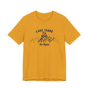 Lake Tahoe, California Ski Babe T‑Shirt - Retro Skiing Graphic Tee-4