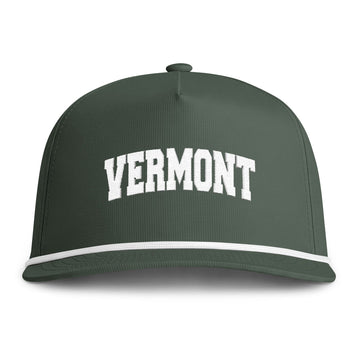 Buy moss Vermont Embroidered Rope Hat - Vintage Sunwashed Rope Cap, Comfort Colors