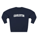 Premium Charleston, South Carolina Retro Graphic Sweatshirt-4