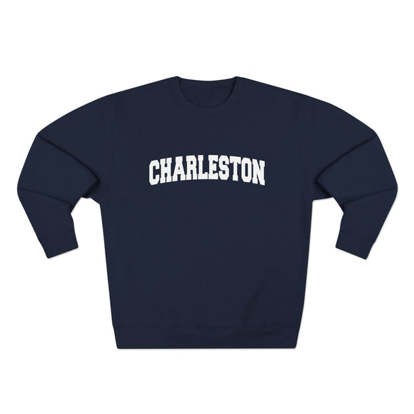 Premium Charleston, South Carolina Retro Graphic Sweatshirt
