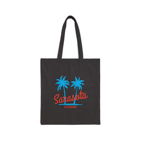 Sarasota, Florida, Cotton Canvas Sarasota Tote Bag