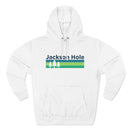 Premium Jackson Hole, Wyoming Hoodie - Retro Unisex Jackson Hole Sweatshirt-5