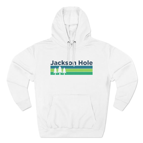 Premium Jackson Hole, Wyoming Hoodie - Retro Unisex Jackson Hole Sweatshirt