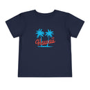 Hawaii Toddler T-Shirt - Retro Palm Tree Unisex Toddler Hawaii Shirt-1