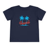 Hawaii Toddler T-Shirt - Retro Palm Tree Unisex Toddler Hawaii Shirt