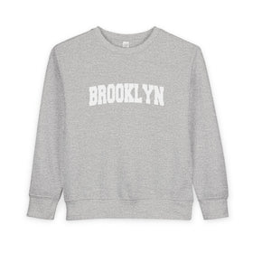 Brooklyn, New York Toddler Sweatshirt - Brooklyn Toddler Crewneck Sweatshirt