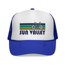 Sun Valley, Idaho Retro Bike Trucker Hat - Vintage Style Sun Valley Cap-4