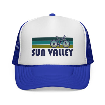 Buy royal Sun Valley, Idaho Retro Bike Trucker Hat - Vintage Style Sun Valley Cap