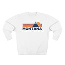 Premium Montana Mountain Lines Graphic Sweatshirt-2
