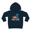 Palo Alto, California Toddler Hoodie - Unisex Palo Alto Toddler Sweatshirt