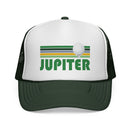 Jupiter, Florida Retro Golf Trucker Hat-3