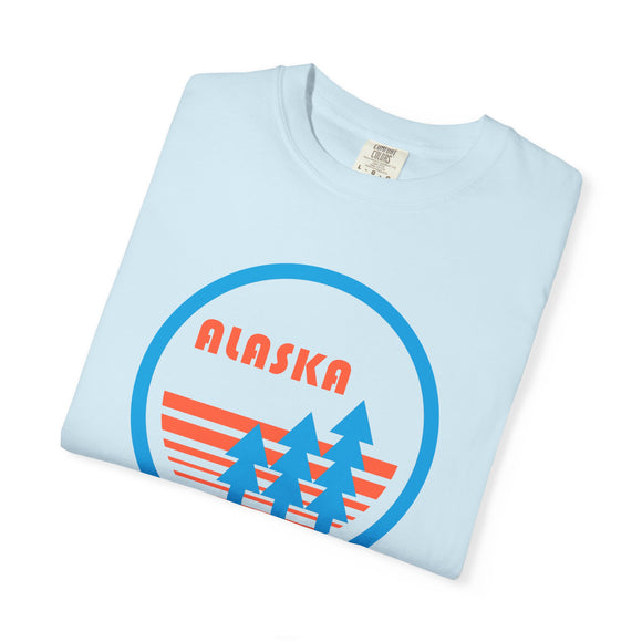 Alaska T Shirt, Comfort Colors Cotton 100% Cotton Trees Tee