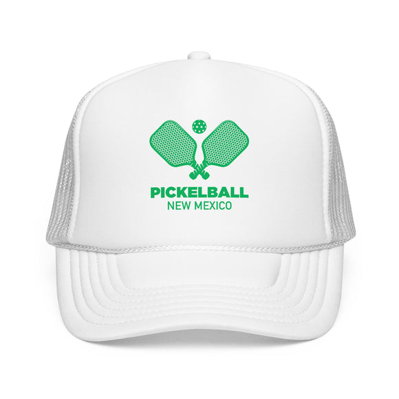 New Mexico Pickleball Trucker Hat - Foam New Mexico Cap