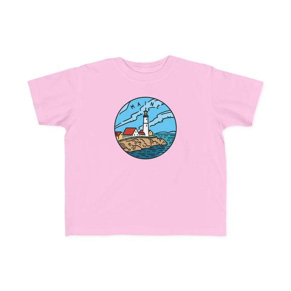Maine Toddler T-Shirt - Unisex Toddler Maine Shirt