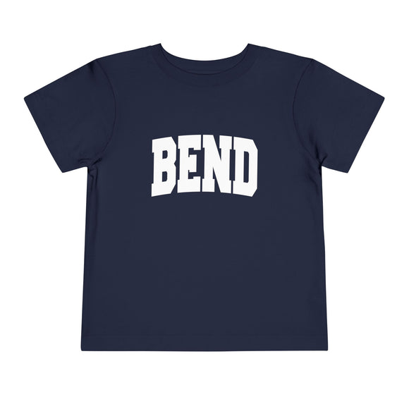 Bend, Oregon Toddler Graphic Tee - Kids Bend Vacation Shirt