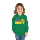Banff, Canada Toddler Hoodie - Retro Sunrise Unisex Banff Toddler Sweatshirt-14