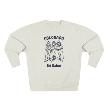 Premium Colorado Ski Babes Sweatshirt
