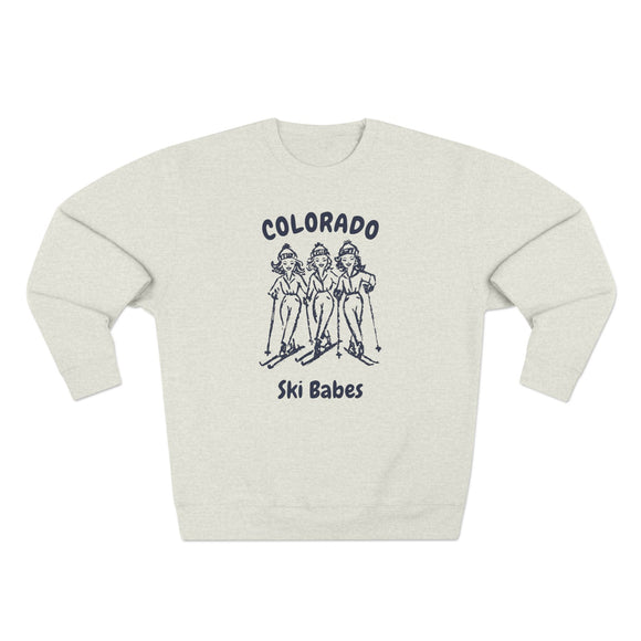 Premium Colorado Ski Babes Sweatshirt
